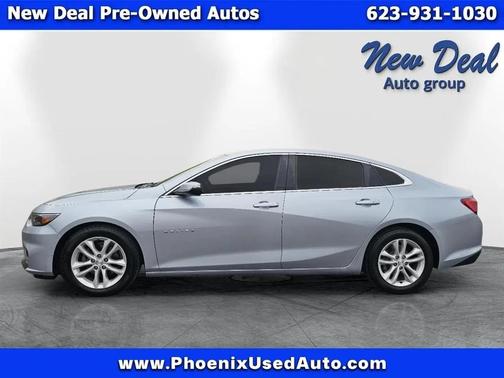 Blue 2018 Chevrolet Malibu Hybrid Base