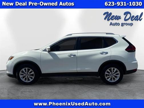 White 2020 Nissan Rogue SV