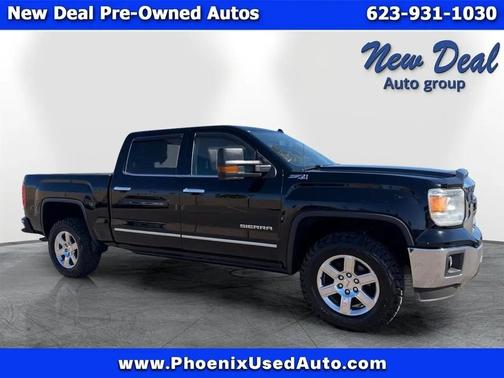 Black 2014 GMC Sierra 1500 SLT