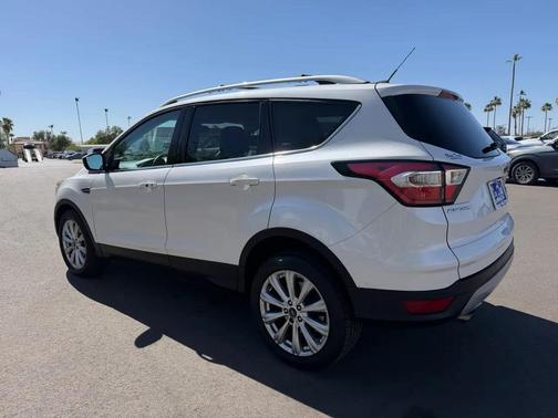White 2017 Ford Escape Titanium