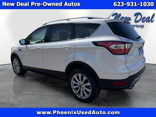 White 2017 Ford Escape Titanium