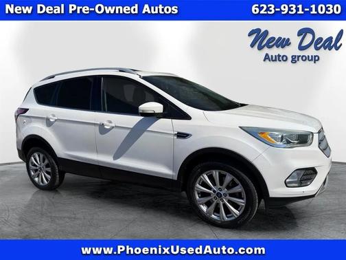 White 2017 Ford Escape Titanium
