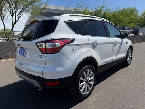 White 2017 Ford Escape Titanium
