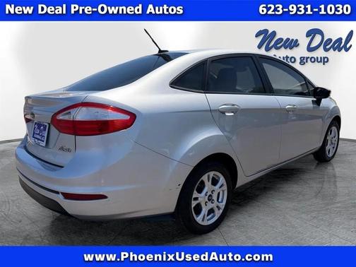 Silver 2016 Ford Fiesta SE Sedan