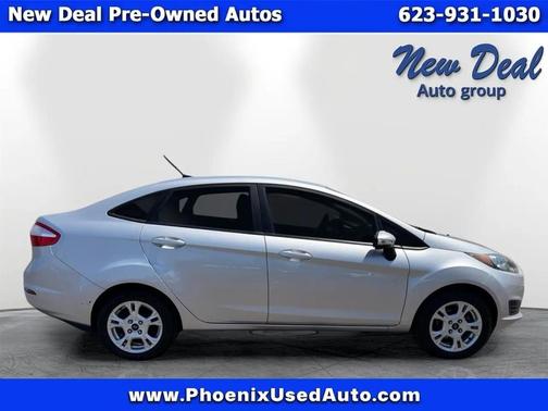 Silver 2016 Ford Fiesta SE Sedan