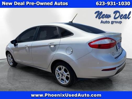 Silver 2016 Ford Fiesta SE Sedan