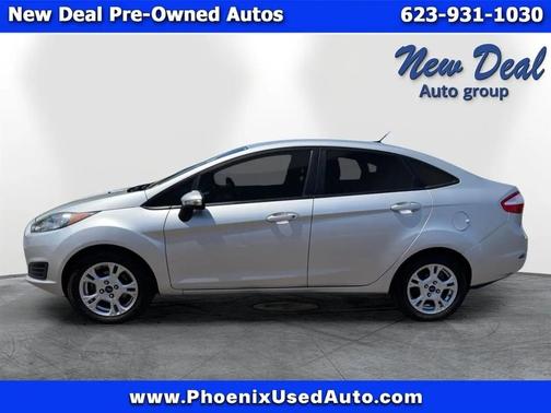 Silver 2016 Ford Fiesta SE Sedan