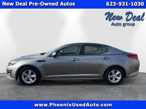 Gray 2015 Kia Optima LX