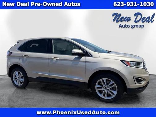 Gold 2017 Ford Edge SEL