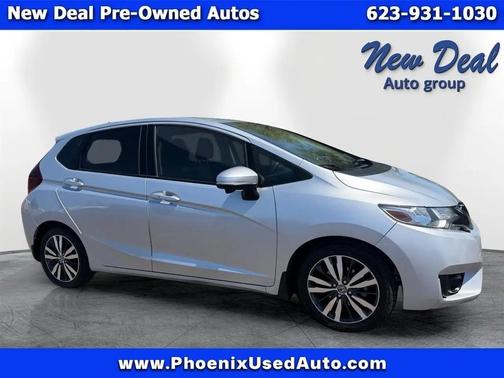 Silver 2015 Honda Fit EX