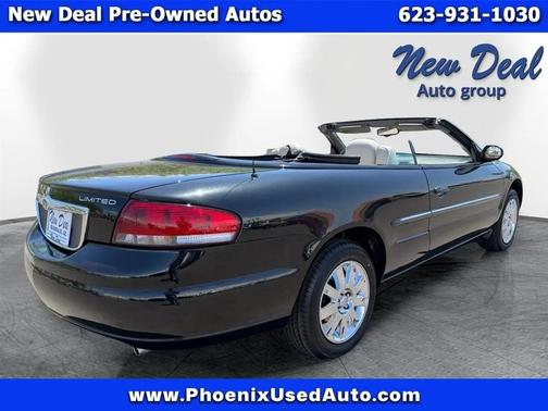 Black 2005 Chrysler Sebring Base