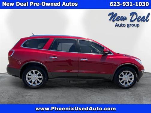 Red 2012 Buick Enclave Premium