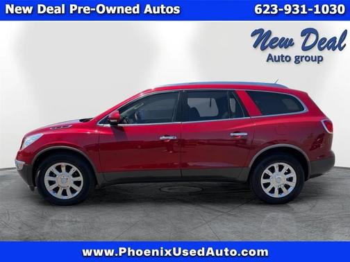 Red 2012 Buick Enclave Premium