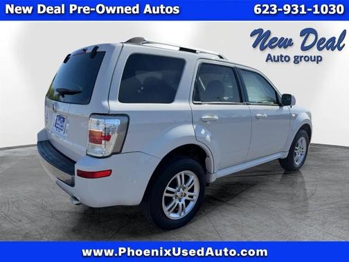 White 2009 Mercury Mariner Premier V6 2WD
