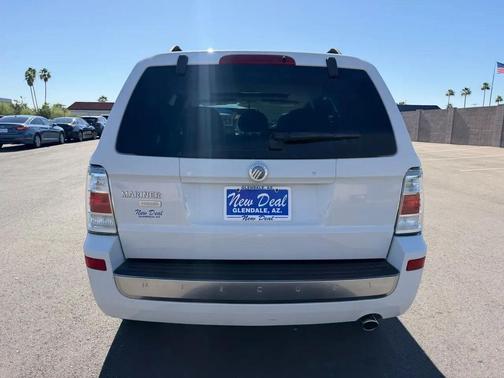 White Suede Clearcoat 2009 Mercury Mariner Premier V6
