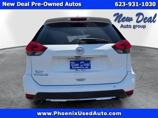 White 2017 Nissan Rogue S
