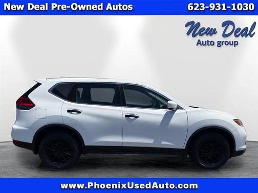 White 2017 Nissan Rogue S