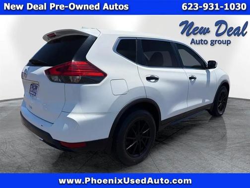 White 2017 Nissan Rogue S