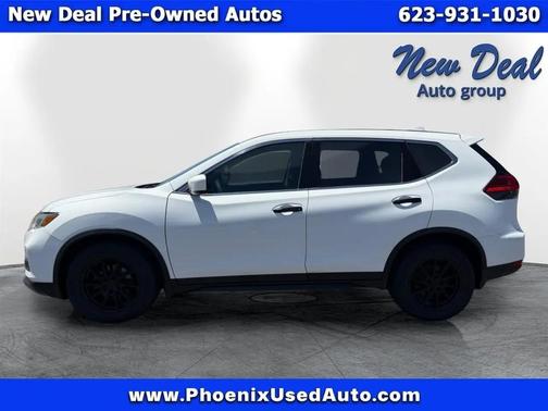 White 2017 Nissan Rogue S