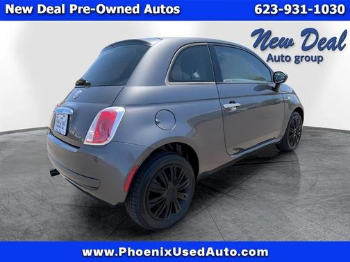 Gray 2015 FIAT 500 Pop
