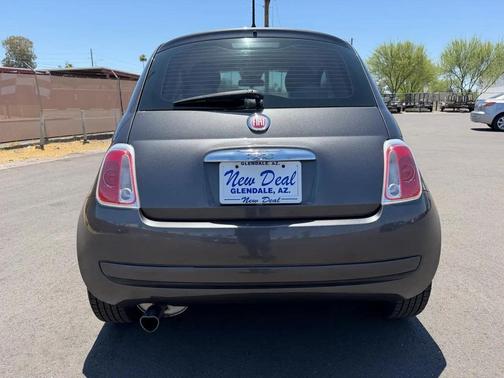 Gray 2015 FIAT 500 Pop