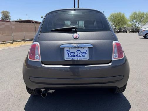 Gray 2015 FIAT 500 Pop