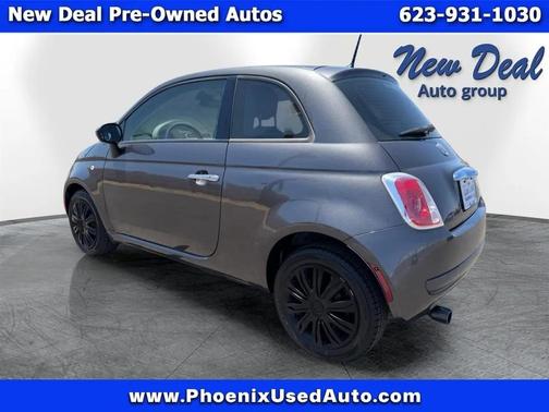 Gray 2015 FIAT 500 Pop