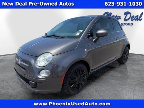 Gray 2015 FIAT 500 Pop
