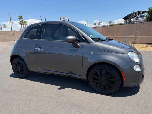 Gray 2015 FIAT 500 Pop