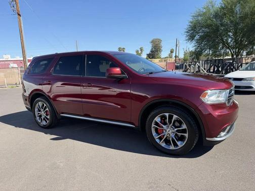 Maroon 2017 Dodge Durango SXT