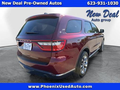 Maroon 2017 Dodge Durango SXT