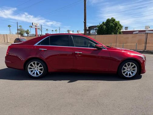 Red 2015 Cadillac CTS 2.0L Turbo Luxury