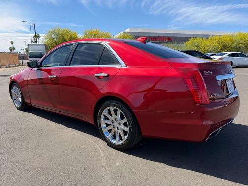 Red 2015 Cadillac CTS 2.0L Turbo Luxury