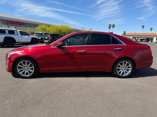 Red 2015 Cadillac CTS 2.0L Turbo Luxury