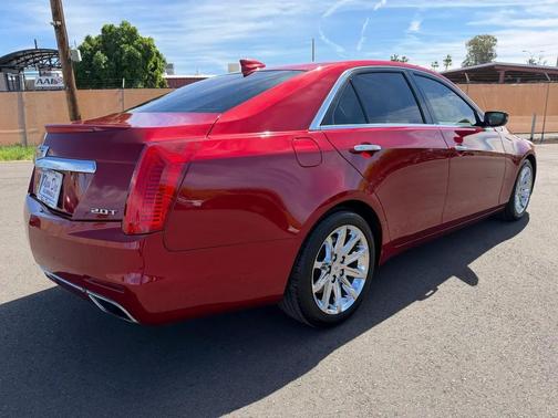Red 2015 Cadillac CTS 2.0L Turbo Luxury
