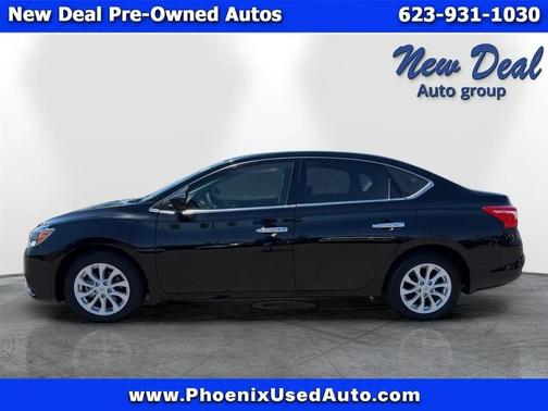 Black 2019 Nissan Sentra SV