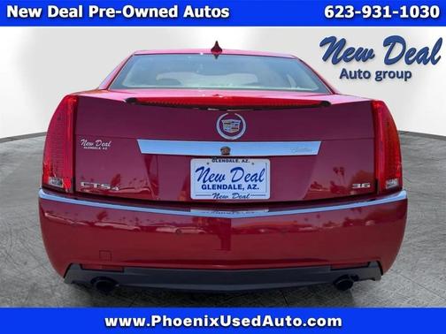 Red 2011 Cadillac CTS Premium