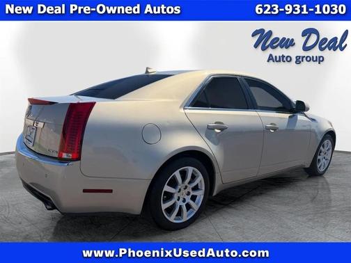 Gold 2009 Cadillac CTS Base