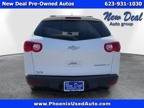 White 2012 Chevrolet Traverse LT