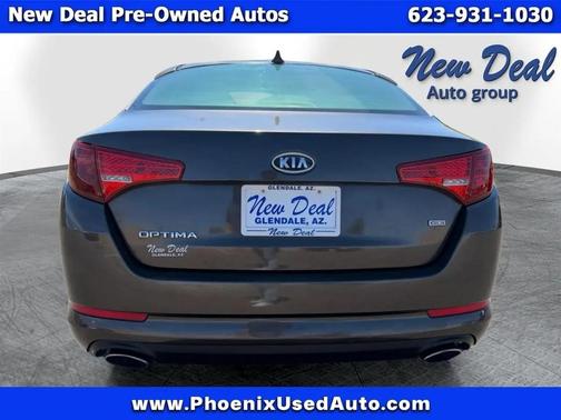 Gray 2011 Kia Optima LX