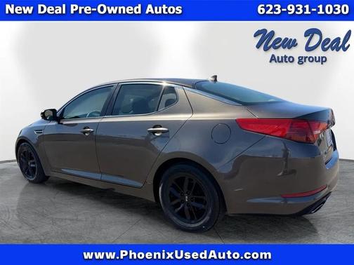 Gray 2011 Kia Optima LX