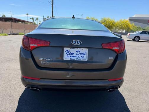 Gray 2011 Kia Optima LX