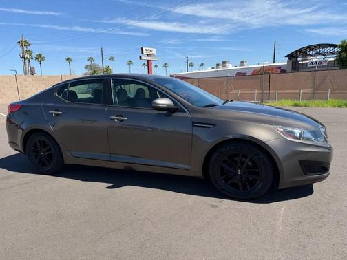 Gray 2011 Kia Optima LX