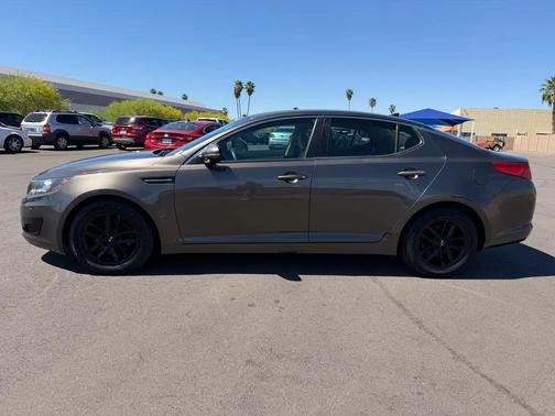 Gray 2011 Kia Optima LX