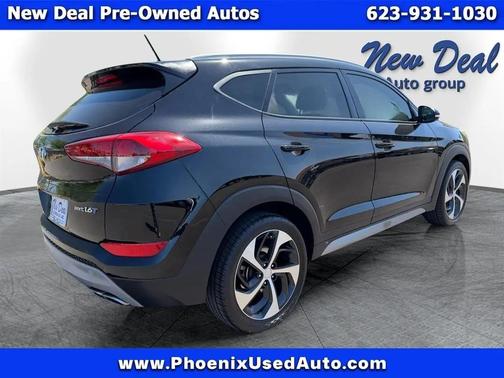 Black 2017 Hyundai TUCSON Sport
