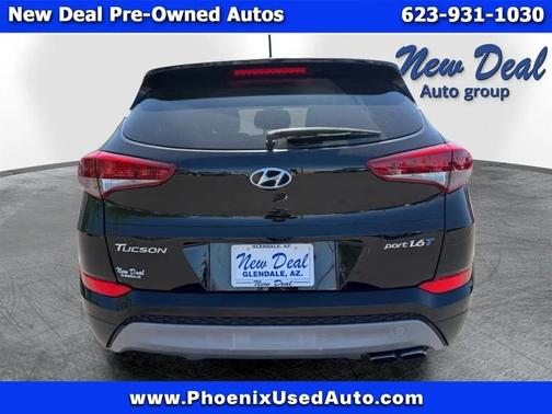 Black 2017 Hyundai TUCSON Sport
