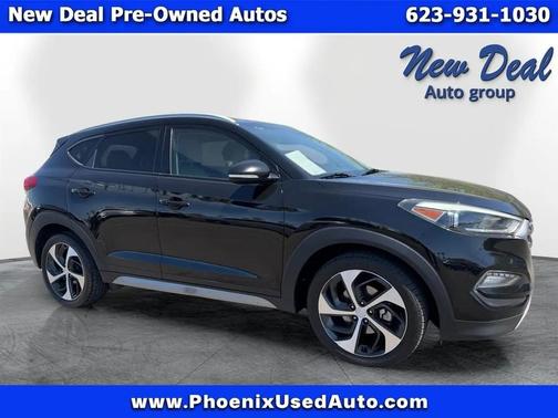 Black 2017 Hyundai TUCSON Sport