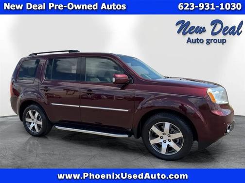 Maroon 2012 Honda Pilot Touring