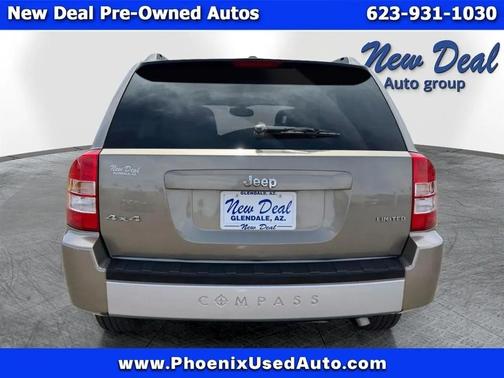 Gold 2007 Jeep Compass Limited