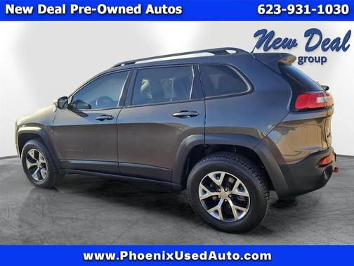 Gray 2014 Jeep Cherokee Trailhawk